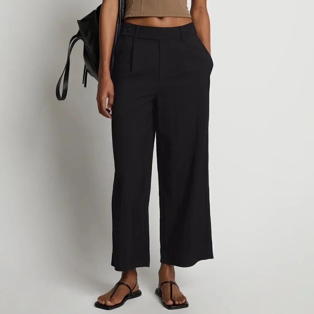 Proenza Schouler White Label Drapey Suiting Wide Leg Pants NWT